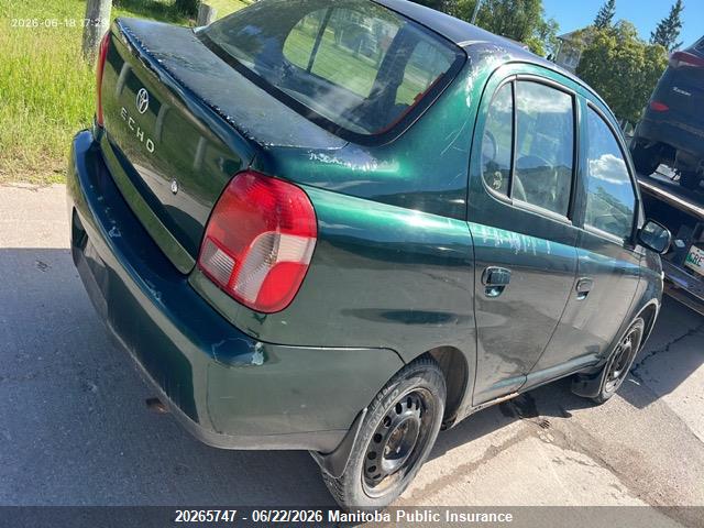 20265747 :رقم المزاد ، JTDBT123XY0019793 vin ، 2000 Toyota Echo مزاد بيع