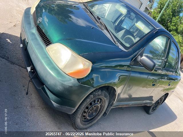 20265747 :رقم المزاد ، JTDBT123XY0019793 vin ، 2000 Toyota Echo مزاد بيع