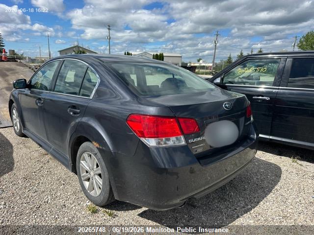 Продаж на аукціоні авто 2012 Subaru Legacy 2.5i, vin: 4S3BMGB64C3009536, номер лоту: 20265748