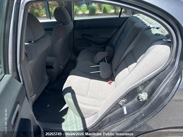20265749 :رقم المزاد ، 2HGFA1F48AH014525 vin ، 2010 Honda Civic Dx-g مزاد بيع