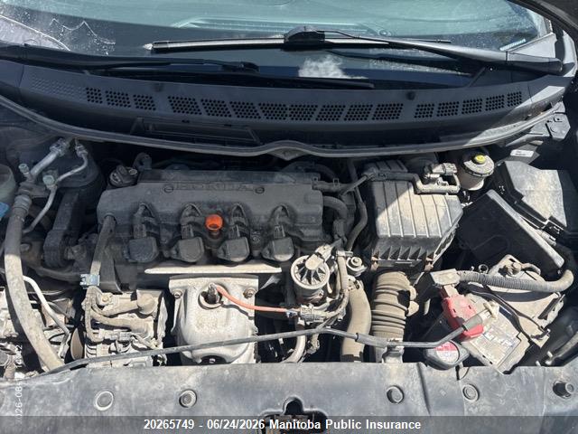 20265749 :رقم المزاد ، 2HGFA1F48AH014525 vin ، 2010 Honda Civic Dx-g مزاد بيع