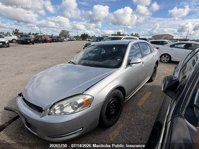 20265750 :رقم المزاد ، 2G1WA5E33C1116950 vin ، 2012 Chevrolet Impala Ls V6 مزاد بيع