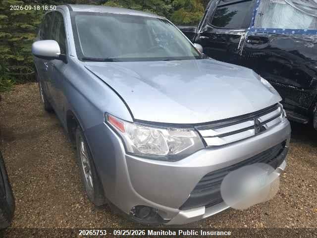 Продаж на аукціоні авто 2015 Mitsubishi Outlander Es, vin: JA4AZ2A30FZ600577, номер лоту: 20265753