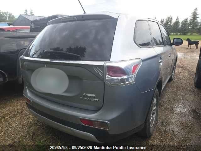 Aukcja sprzedaży 2015 Mitsubishi Outlander Es, vin: JA4AZ2A30FZ600577, numer aukcji: 20265753
