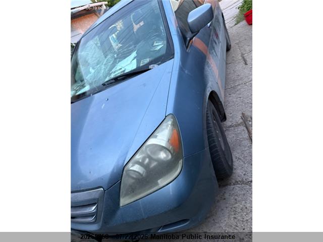 20265758 :رقم المزاد ، 5FNRL384X6B500698 vin ، 2006 Honda Odyssey Ex مزاد بيع