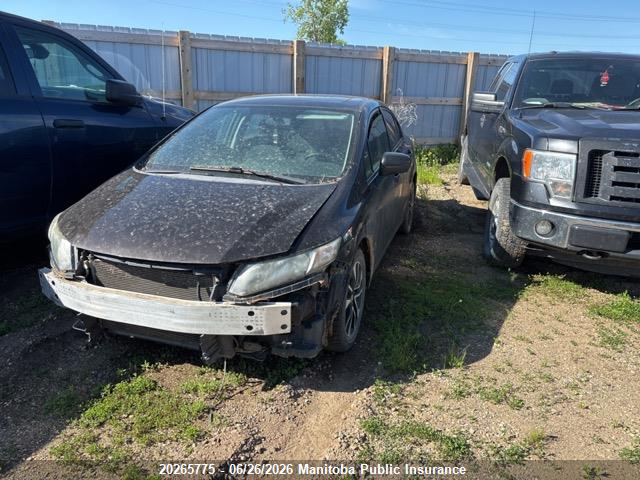 Honda CIVIC EX 2014 2HGFB2F58EH009679 Image 2