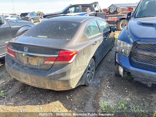 20265775 :رقم المزاد ، 2HGFB2F58EH009679 vin ، 2014 Honda Civic Ex مزاد بيع