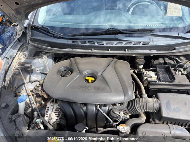 2013 Hyundai Elantra Gl მანქანა იყიდება აუქციონზე, vin: 5NPDH4AE0DH287067, აუქციონის ნომერი: 20265776