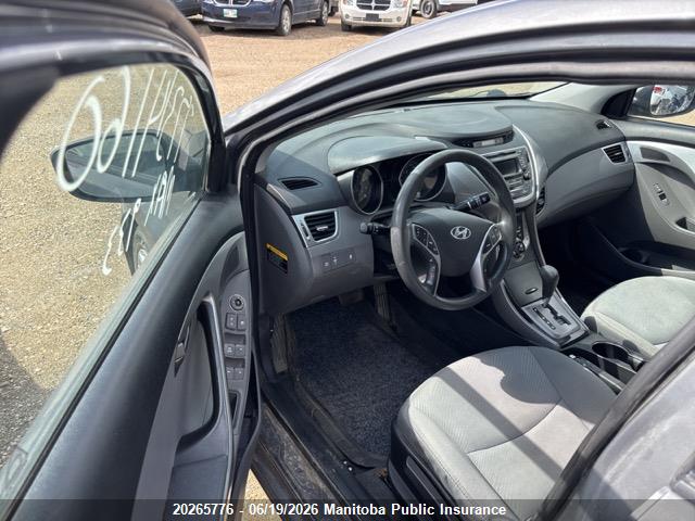 2013 Hyundai Elantra Gl მანქანა იყიდება აუქციონზე, vin: 5NPDH4AE0DH287067, აუქციონის ნომერი: 20265776
