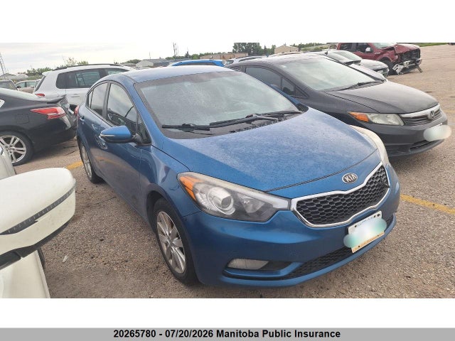20265780 :رقم المزاد ، KNAFX4A66E5154073 vin ، 2014 Kia Forte Lx مزاد بيع