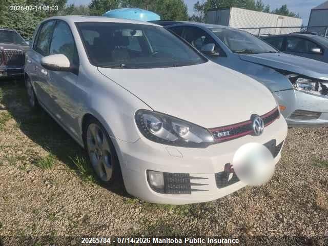 Auction sale of the 2012 Volkswagen Gti 2.0t, vin: WVWHV7AJXCW272724, lot number: 20265784