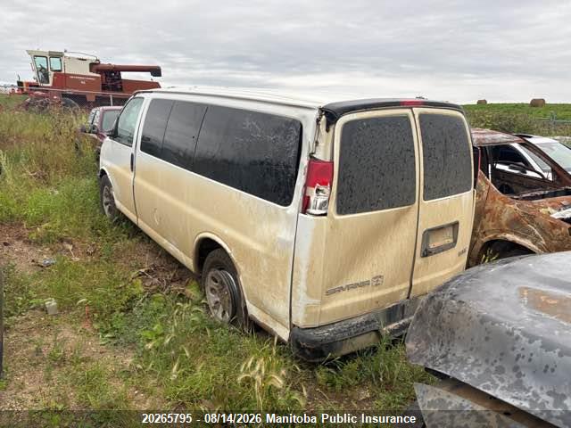 1GKS8BF40E1159856 GMC Savana 1500 Sl