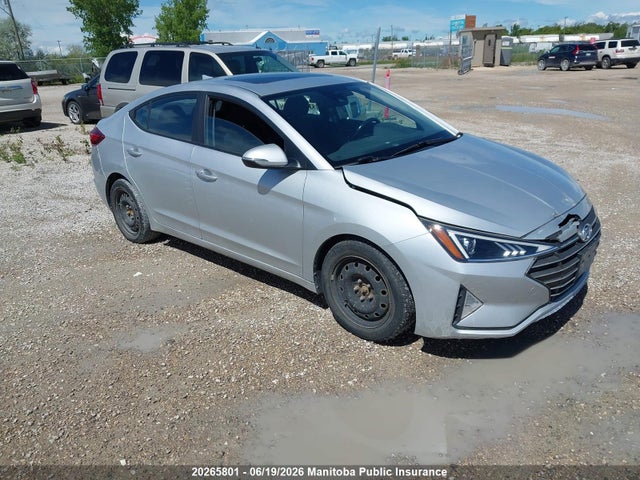 2019 Hyundai Elantra Preferred მანქანა იყიდება აუქციონზე, vin: KMHD84LF6KU872594, აუქციონის ნომერი: 20265801