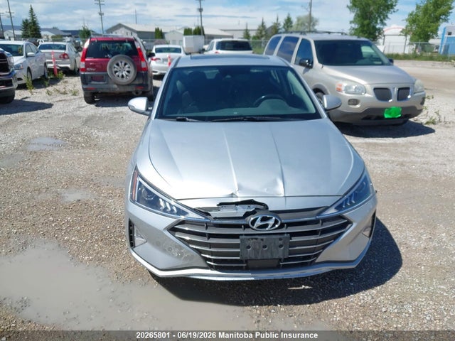 2019 Hyundai Elantra Preferred მანქანა იყიდება აუქციონზე, vin: KMHD84LF6KU872594, აუქციონის ნომერი: 20265801