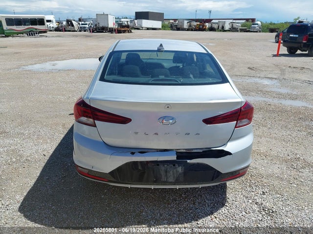 2019 Hyundai Elantra Preferred მანქანა იყიდება აუქციონზე, vin: KMHD84LF6KU872594, აუქციონის ნომერი: 20265801