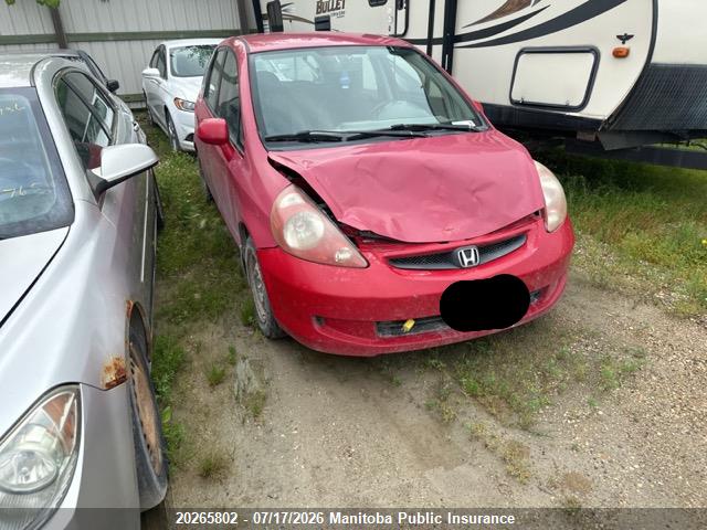 Aukcja sprzedaży 2008 Honda Fit Lx, vin: JHMGD37418S802696, numer aukcji: 20265802