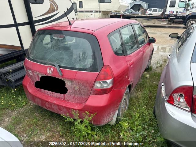 Продажа на аукционе авто 2008 Honda Fit Lx, vin: JHMGD37418S802696, номер лота: 20265802
