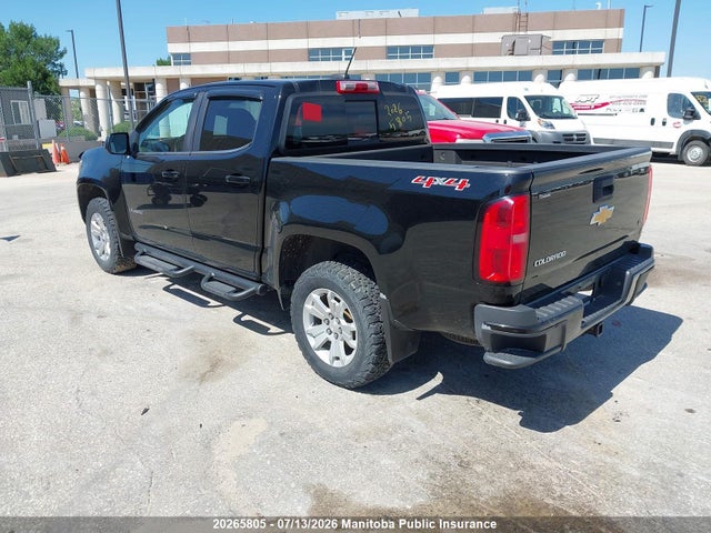 20265805 :رقم المزاد ، 1GCGTCE3XG1131127 vin ، 2016 Chevrolet Colorado Lt Crew Cab مزاد بيع