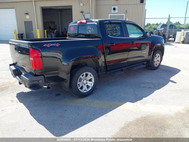 20265805 :رقم المزاد ، 1GCGTCE3XG1131127 vin ، 2016 Chevrolet Colorado Lt Crew Cab مزاد بيع