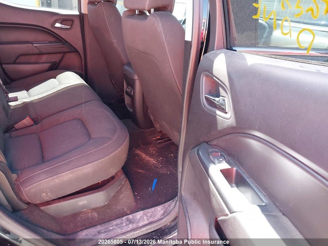 20265805 :رقم المزاد ، 1GCGTCE3XG1131127 vin ، 2016 Chevrolet Colorado Lt Crew Cab مزاد بيع