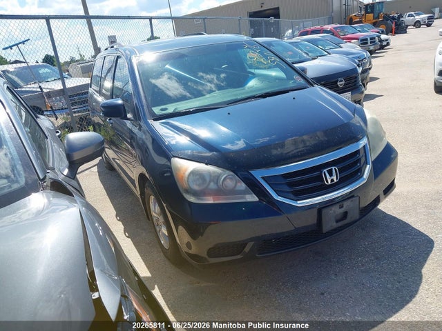 20265811 :رقم المزاد ، 5FNRL38619B501261 vin ، 2009 Honda Odyssey Ex-l مزاد بيع