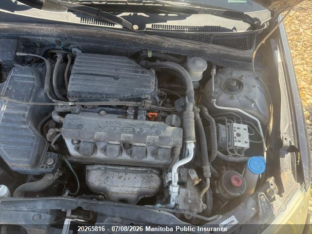 2004 Honda Civic Si მანქანა იყიდება აუქციონზე, vin: 2HGES16834H925863, აუქციონის ნომერი: 20265816
