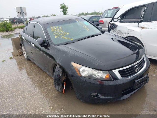 20265825 :رقم المزاد ، 1HGCP3F89AA801028 vin ، 2010 Honda Accord Ex-l V6 مزاد بيع