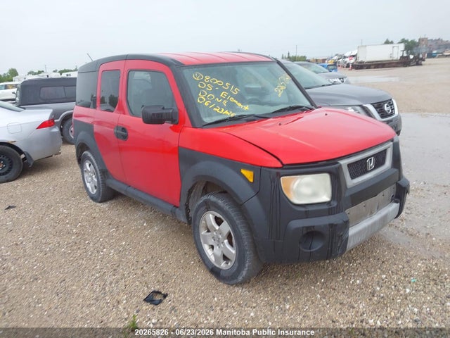 Aukcja sprzedaży 2005 Honda Element Ex, vin: 5J6YH18675L800515, numer aukcji: 20265826