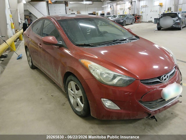 2013 Hyundai Elantra Gls მანქანა იყიდება აუქციონზე, vin: 5NPDH4AE3DH242169, აუქციონის ნომერი: 20265830