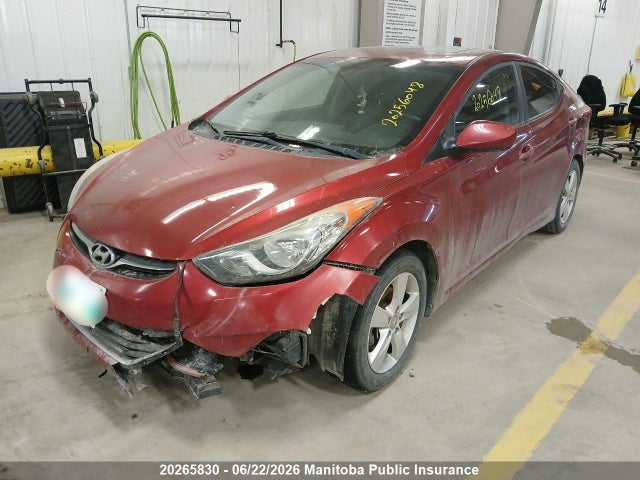2013 Hyundai Elantra Gls მანქანა იყიდება აუქციონზე, vin: 5NPDH4AE3DH242169, აუქციონის ნომერი: 20265830