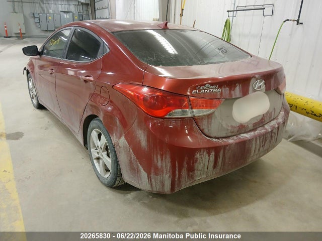 2013 Hyundai Elantra Gls მანქანა იყიდება აუქციონზე, vin: 5NPDH4AE3DH242169, აუქციონის ნომერი: 20265830