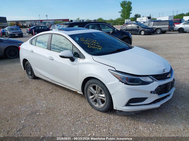 Продаж на аукціоні авто 2016 Chevrolet Cruze Lt Turbo, vin: 3G1BE5SMXGS600964, номер лоту: 20265835