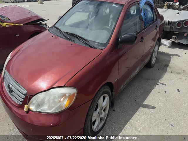 Продаж на аукціоні авто 2004 Toyota Corolla, vin: 2T1BR32E44C807822, номер лоту: 20265863
