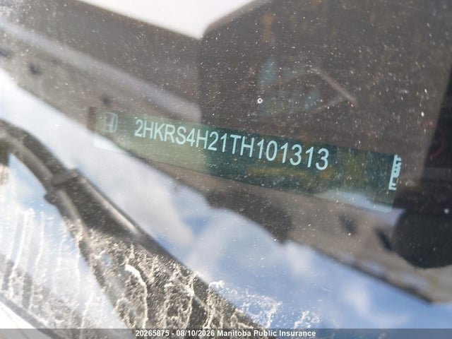 2026 Honda Cr-v Lx მანქანა იყიდება აუქციონზე, vin: 2HKRS4H21TH101313, აუქციონის ნომერი: 20265875