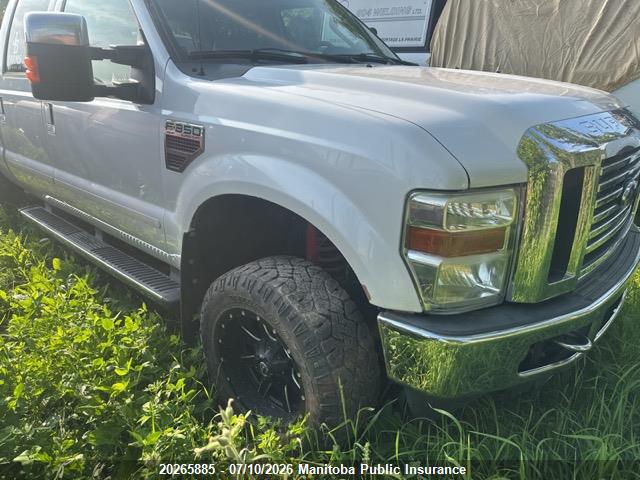 20265885 :رقم المزاد ، 1FTWW3BR9AEA28261 vin ، 2010 Ford F350 Sd Lariat Crew Cab مزاد بيع