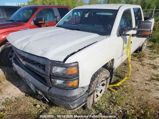 Chevrolet Silverado 1500 Wt Crew Cab 2015 3GCUKPEC9FG372142 Image 2