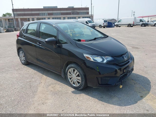 2016 Honda Fit Lx მანქანა იყიდება აუქციონზე, vin: 3HGGK5H52GM105623, აუქციონის ნომერი: 20265907