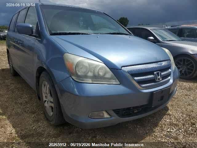 Aukcja sprzedaży 2006 Honda Odyssey Ex-l Ex-l, vin: 5FNRL38686B500278, numer aukcji: 20265912