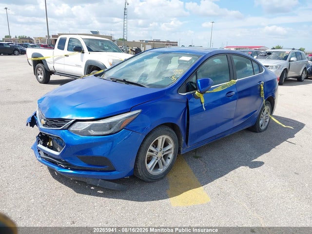 Chevrolet Cruze Lt Turbo 2017 3G1BE5SM7HS600034 Image 2