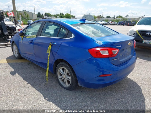 Chevrolet Cruze Lt Turbo 2017 3G1BE5SM7HS600034 Image 3