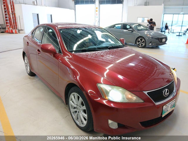 Aukcja sprzedaży 2006 Lexus Is 250, vin: JTHCK262465001478, numer aukcji: 20265946