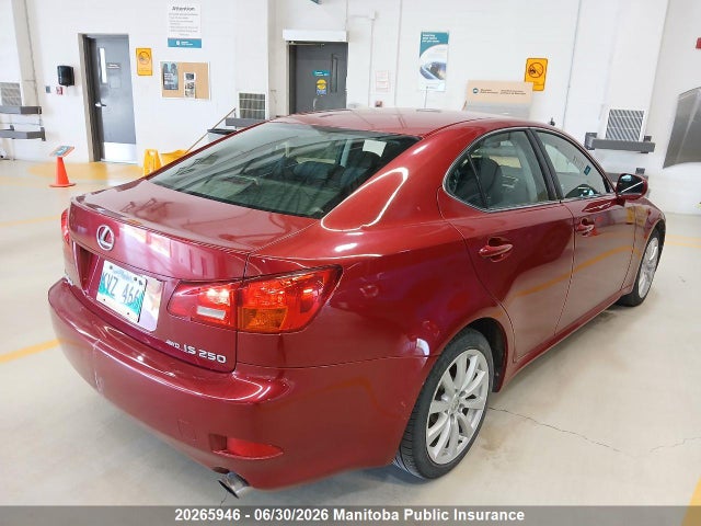 Aukcja sprzedaży 2006 Lexus Is 250, vin: JTHCK262465001478, numer aukcji: 20265946