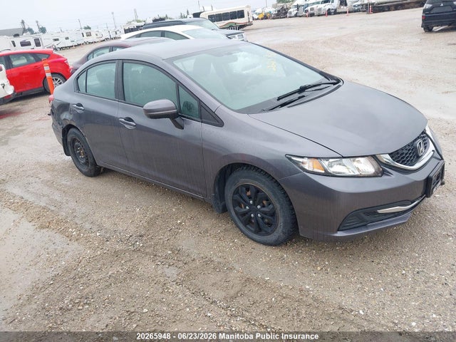 Honda Civic Lx 2014 2HGFB2F42EH025948 Image 1