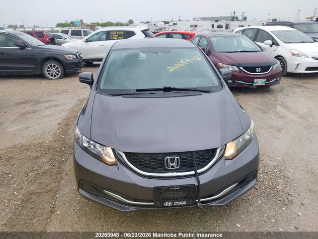 Honda Civic Lx 2014 2HGFB2F42EH025948 Image 12