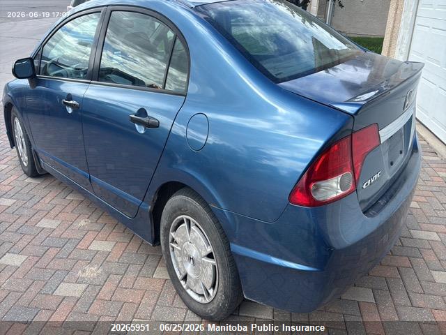 20265951 :رقم المزاد ، 2HGFA1F49AH045489 vin ، 2010 Honda Civic Dx-g مزاد بيع