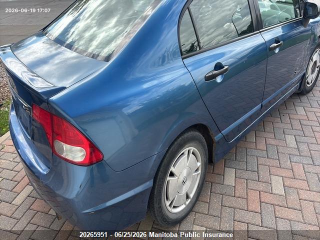20265951 :رقم المزاد ، 2HGFA1F49AH045489 vin ، 2010 Honda Civic Dx-g مزاد بيع