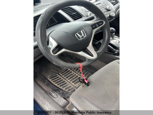 20265951 :رقم المزاد ، 2HGFA1F49AH045489 vin ، 2010 Honda Civic Dx-g مزاد بيع