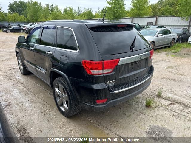 20265952 :رقم المزاد ، 1C4RJFBT6CC159851 vin ، 2012 Jeep Grand Cherokee Limited مزاد بيع