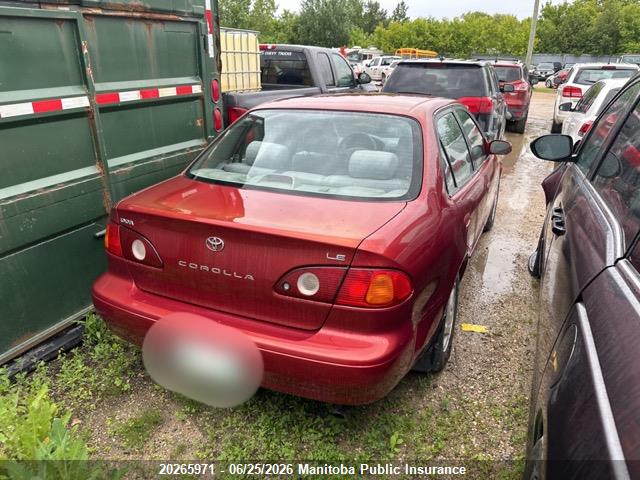 20265971 :رقم المزاد ، 2T1BR12E22C880074 vin ، 2002 Toyota Corolla مزاد بيع