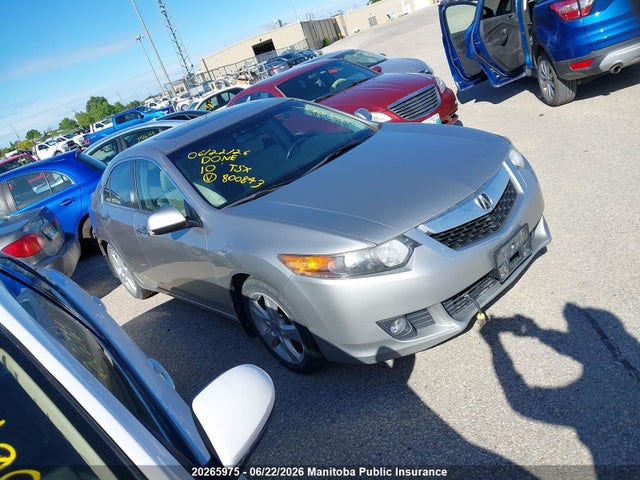 20265975 :رقم المزاد ، JH4CU2F66AC800843 vin ، 2010 Acura Tsx مزاد بيع